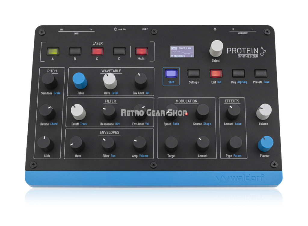 Waldorf Audio Protein Front