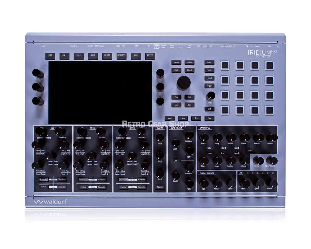 Waldorf Iridium Desktop MK2 Top