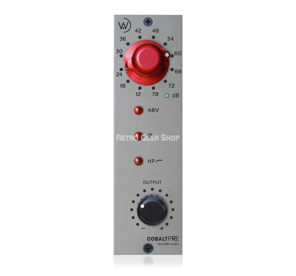 Wunder Audio Cobalt Front
