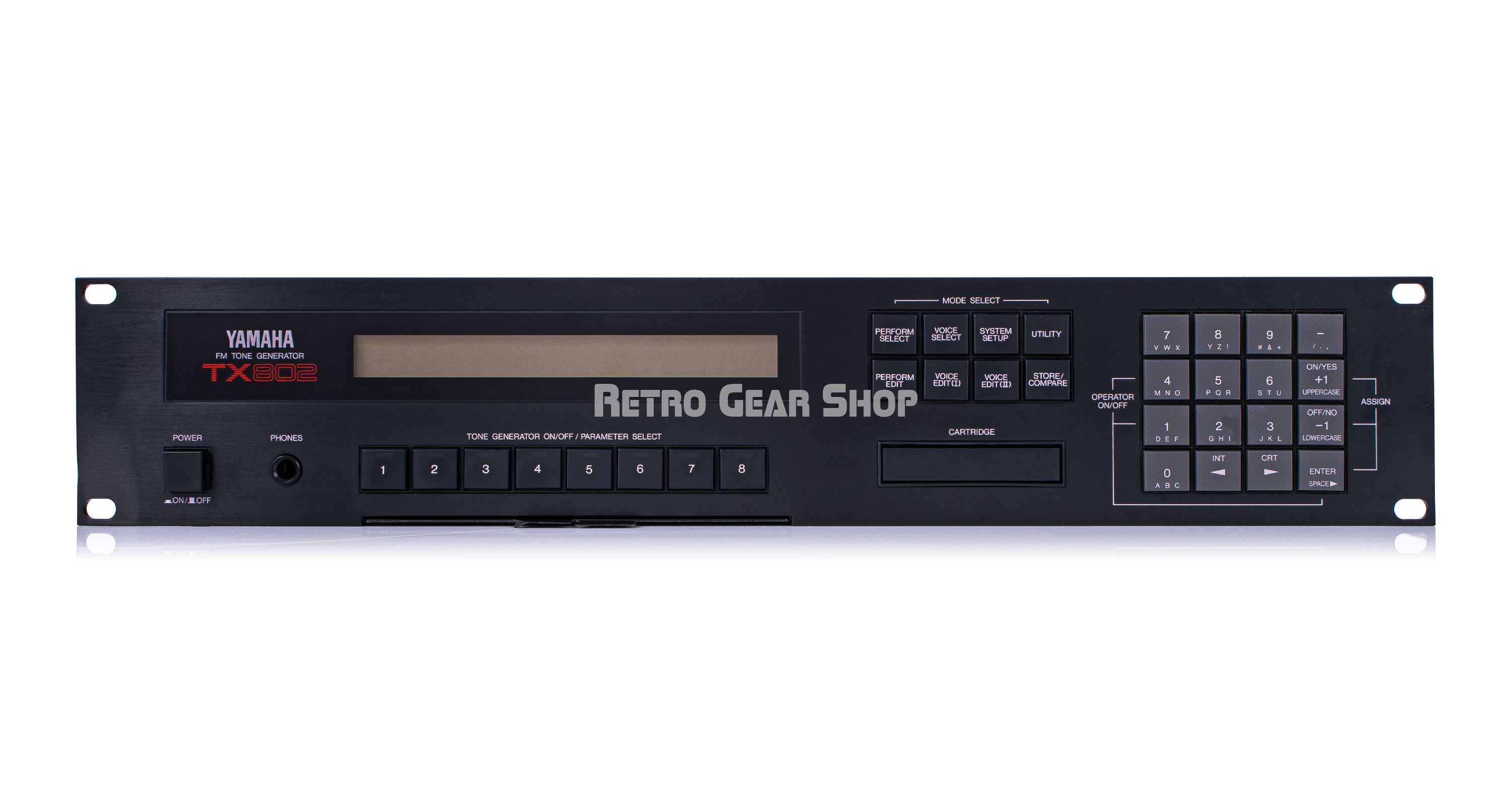 Yamaha TX-802 Tone Generator Rackmount Synthesizer Vintage Rare