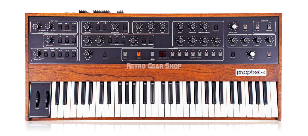 Sequential Circuits Prophet 5 Rev3.3 Vintage Analog Synthesizer Jonathan Cain Journey