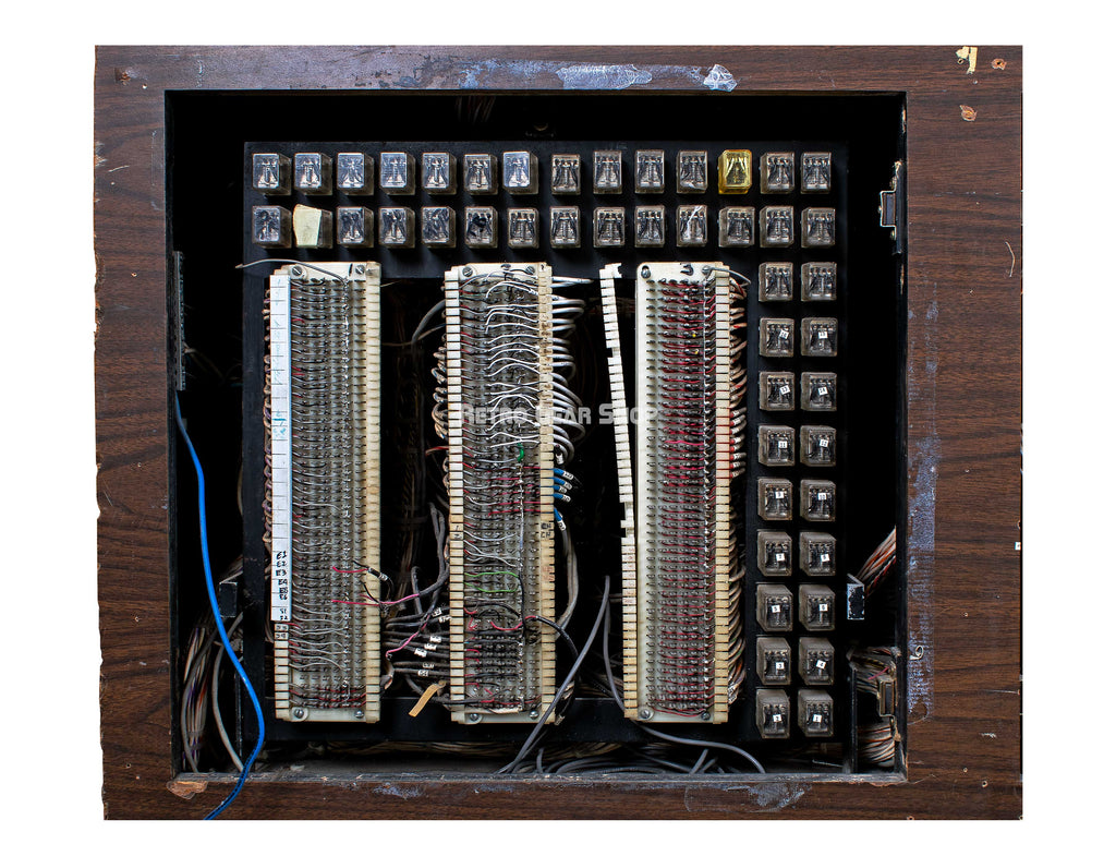 MCI Criteria Historic Recording Console Rare Vintage Analog Mixer Rear Left