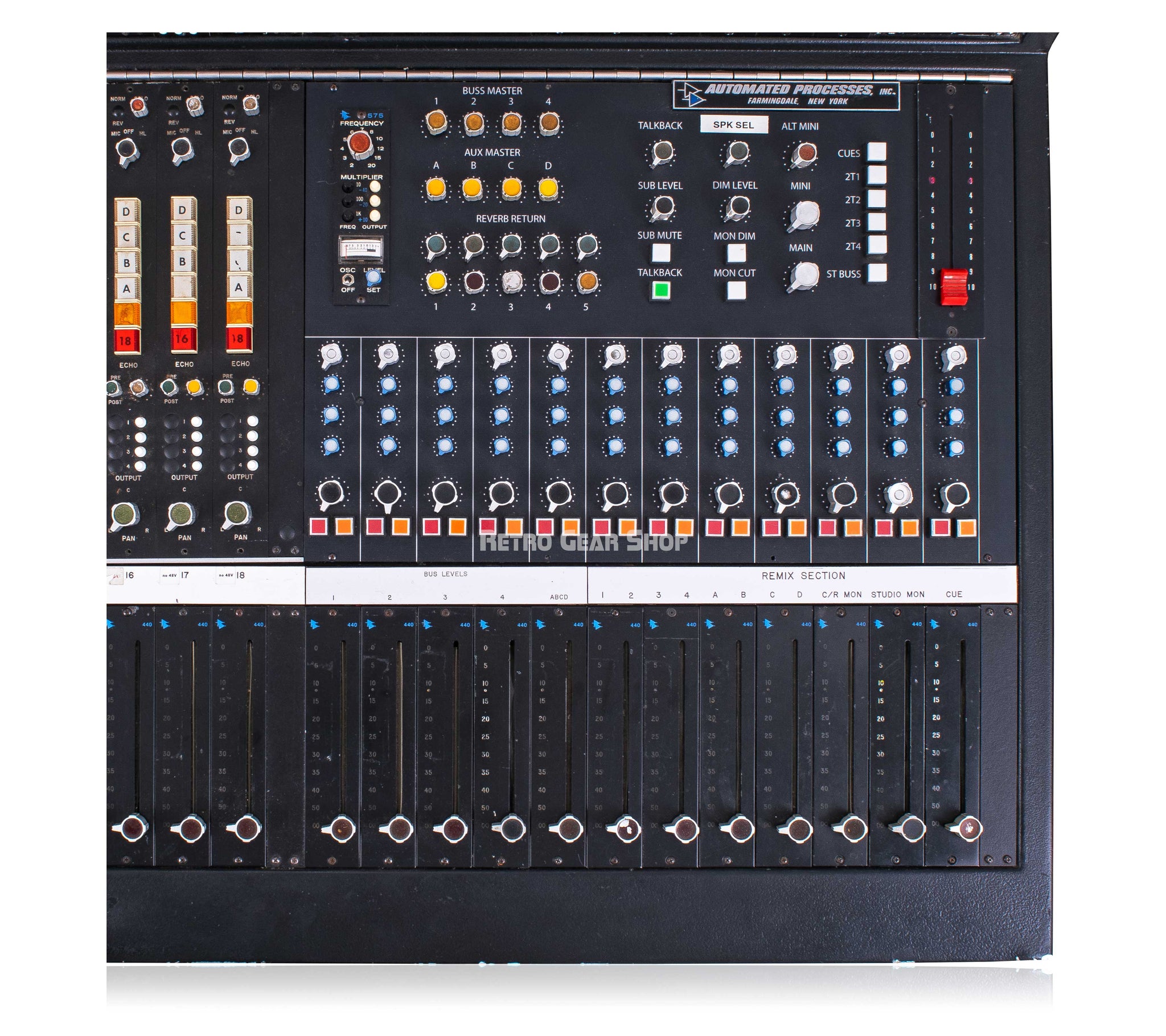 API Vintage Console 1969 Recording and Mixing Console– Retro Gear Shop