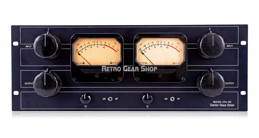 Reeves Sound Studio CPA 102 Faceplate 1