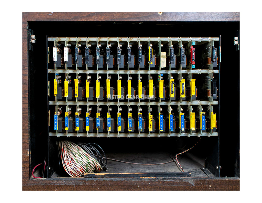 MCI Criteria Historic Recording Console Rare Vintage Analog Mixer Rear Right