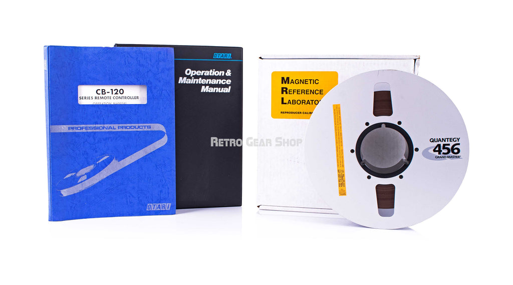 Otari MTR90III Tape Machine Manual