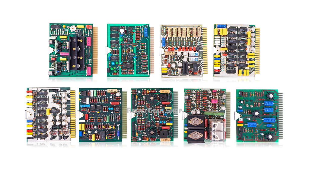 Studer A80 1/2" 2-Track Tape Machine Cards