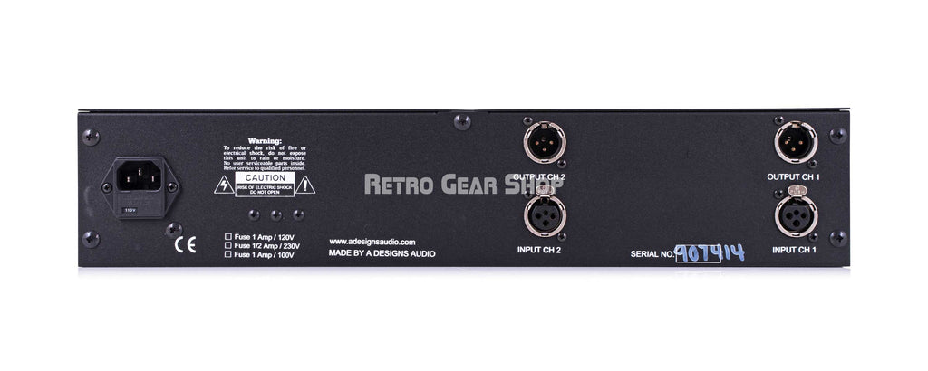 A-Designs Audio HM2EQ Hammer Rear