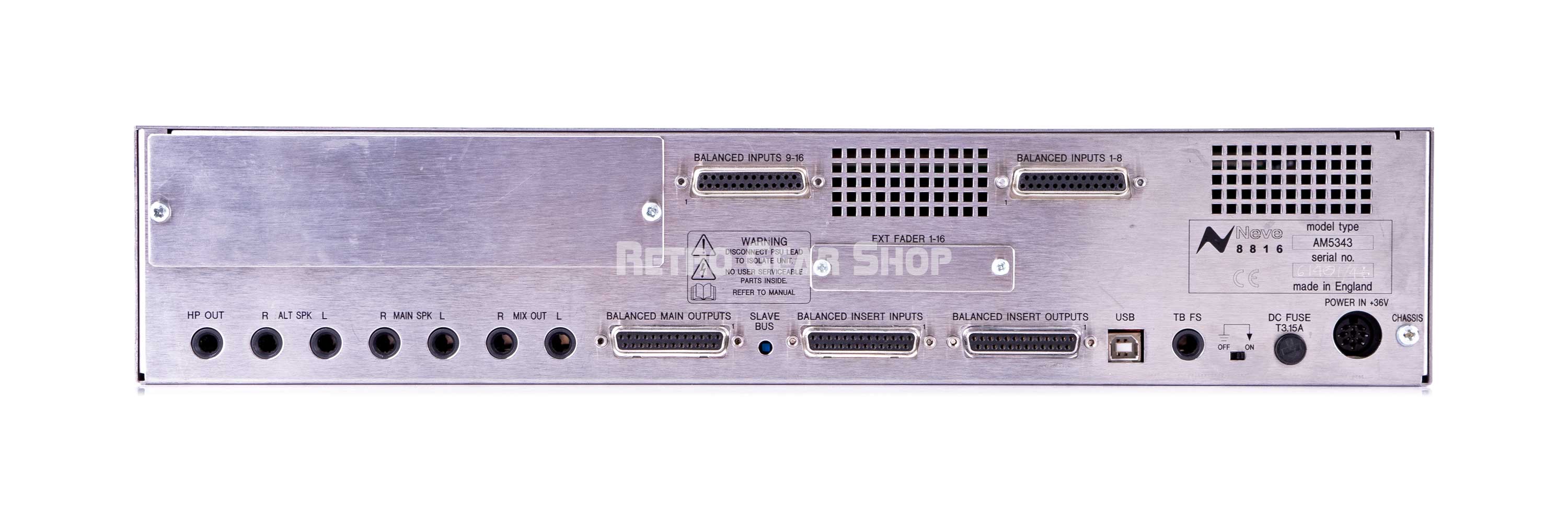 AMS Neve 8816 Summing Mixer Vintage Rare– Retro Gear Shop