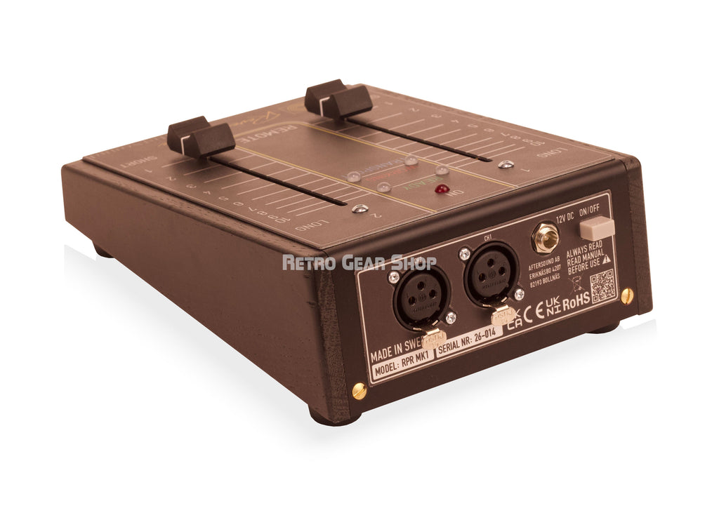 AfterSound Reverbophone Remote Control Black Oak Rear