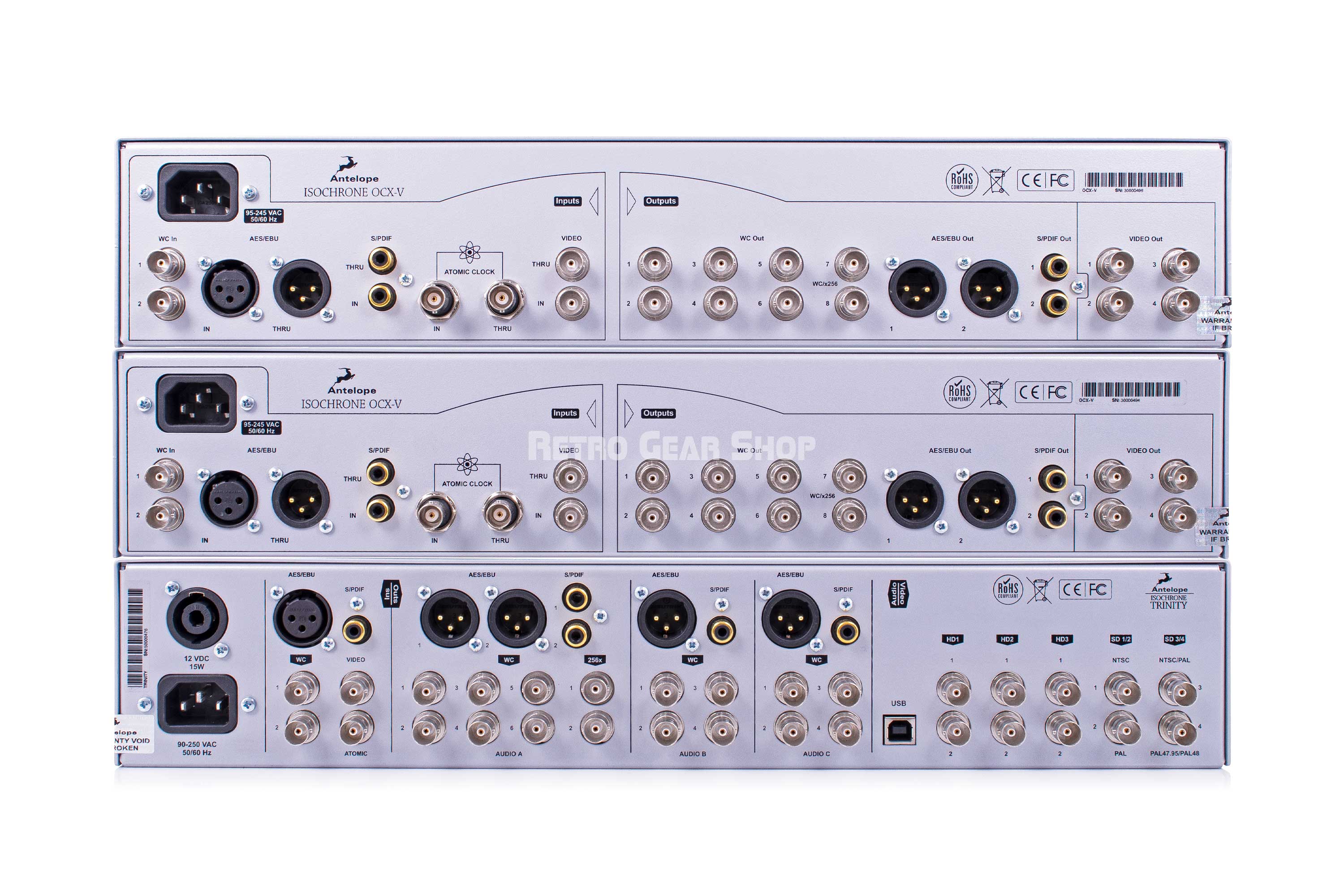 Antelope Audio Isochrone Trinity Master Clock and Antelope Audio