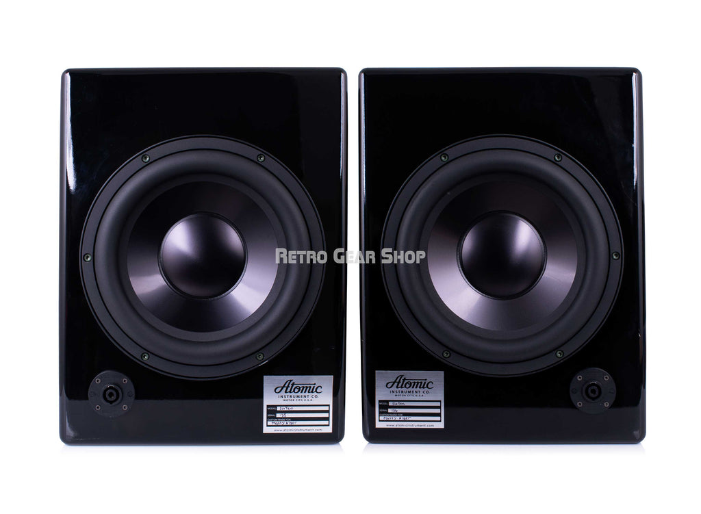 Atomic SixTen Studio Monitors Rear