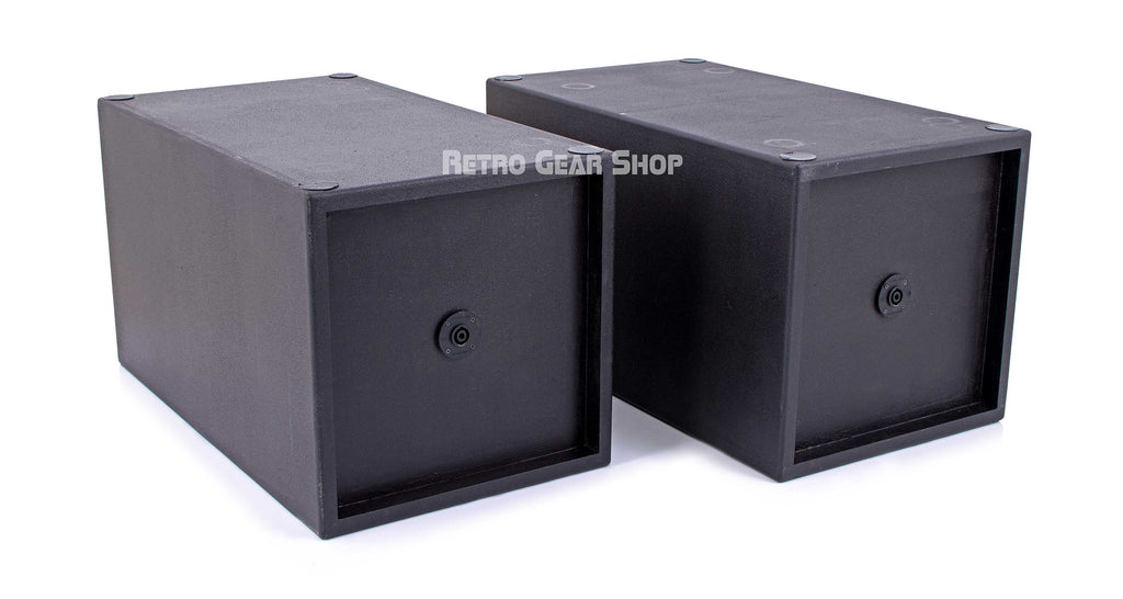 Atomic 12" Active Subwoofers Pair + Amplifier Subs Amp Custom Vintage Rare Rear