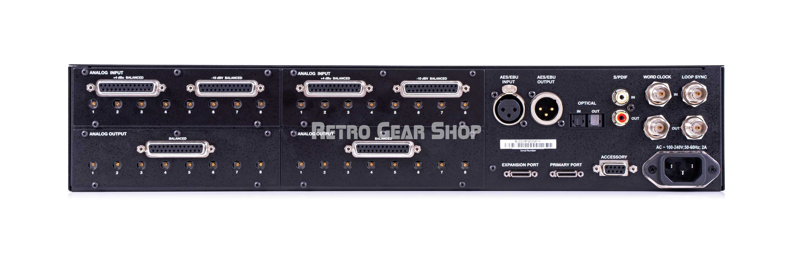 Avid HD I/O Analog Pro Tools Interface 16x16– Retro Gear Shop