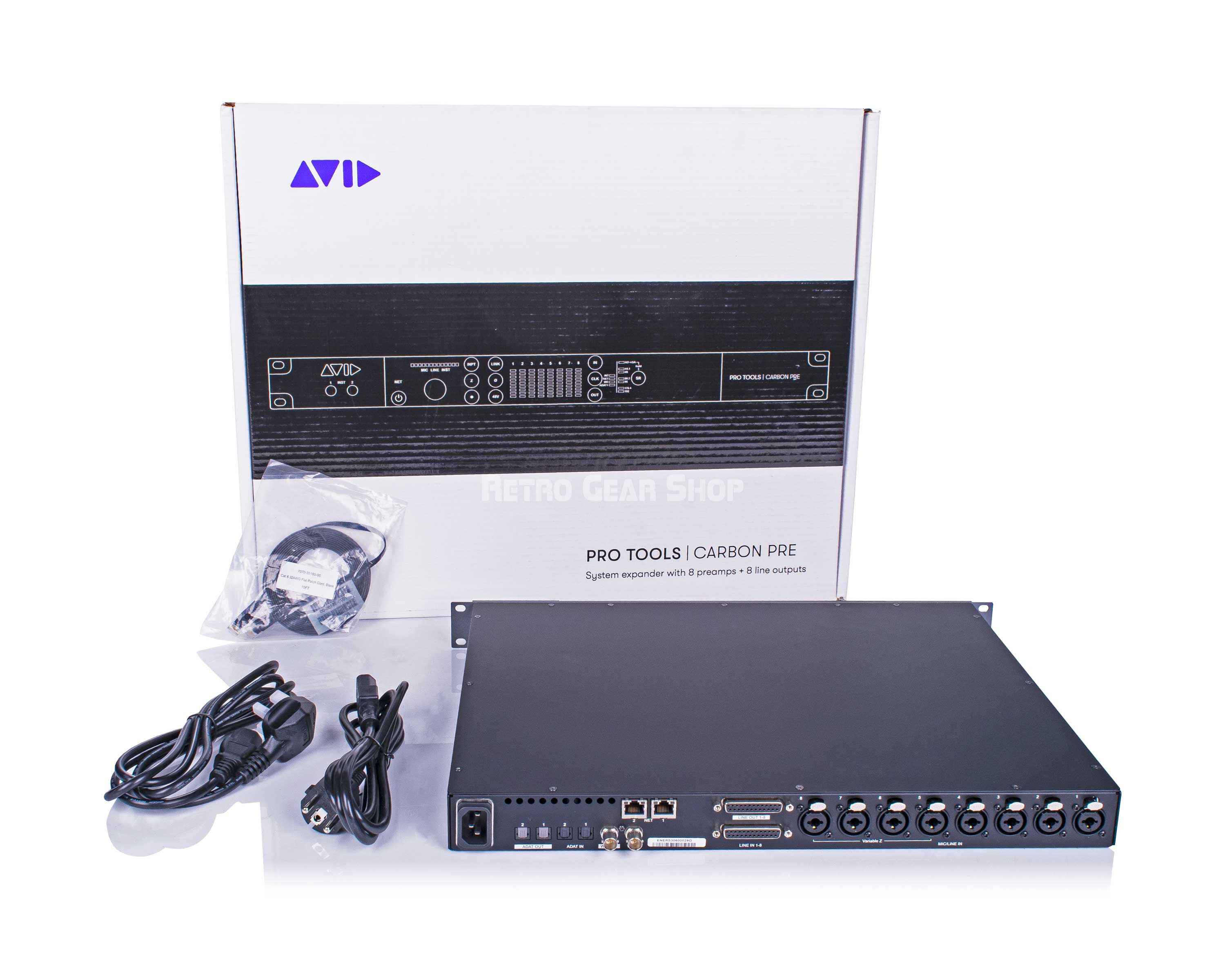 Avid Pro Tools Carbon Pre 8-Channel Microphone Preamp Mint– Retro