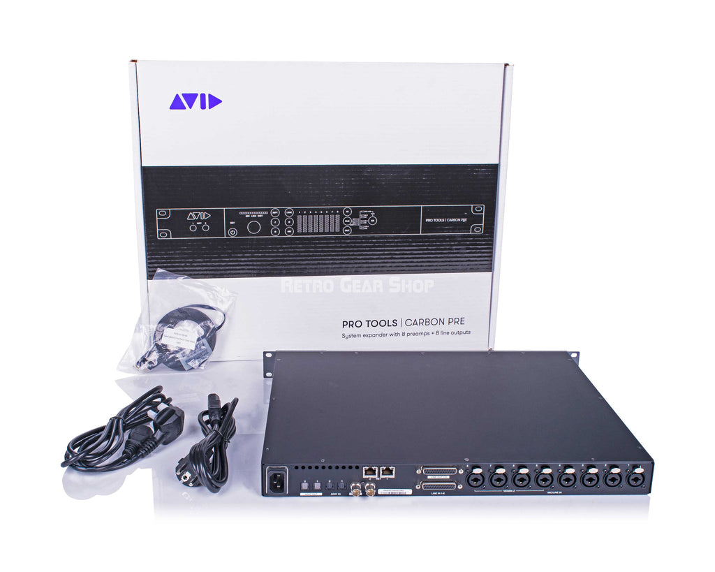 Avid Pro Tools Carbon Pre Rear