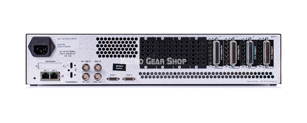 Mtrx Studio Rear Avid Pro Tools MTRX 8 Line Pristine AD Input Card Used– Retro Gear Shop