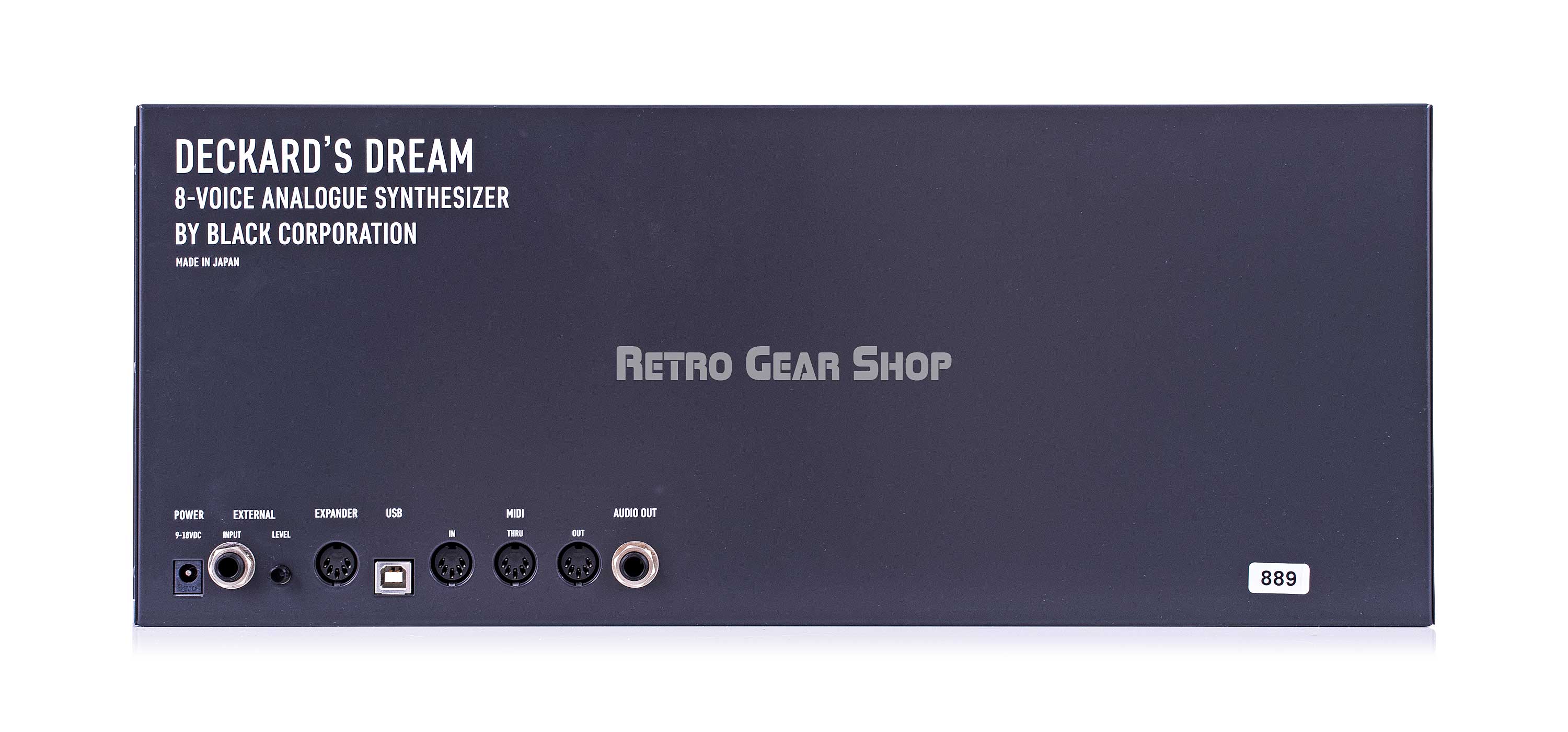 Black Corporation Deckards Dream 8-Voice Analog Synth Polyphonic