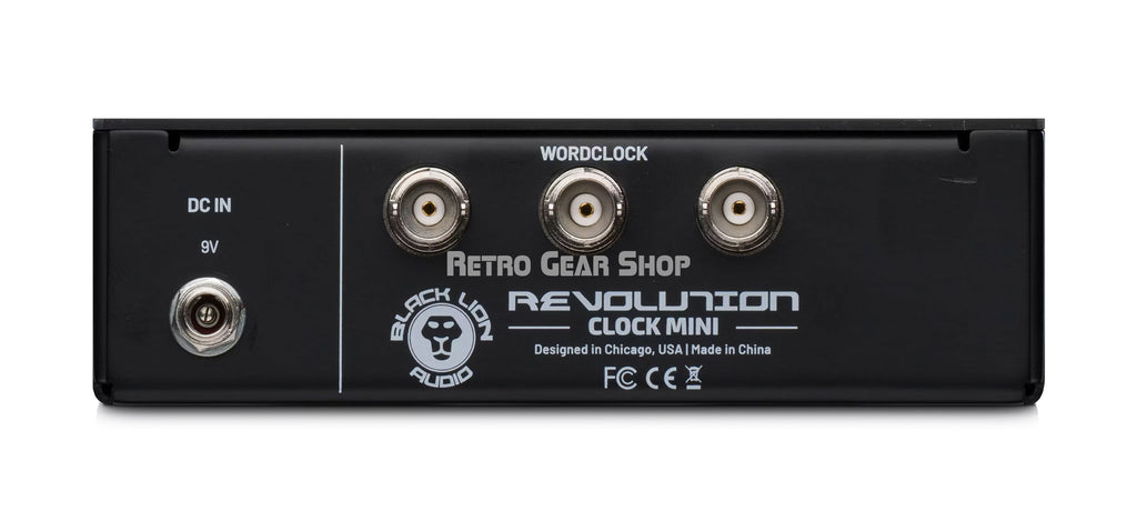 Black Lion Audio Revolution Clock Mini Rear