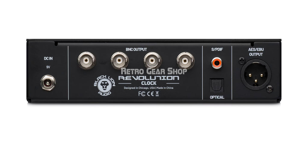 Black Lion Audio Revolution Clock Rear