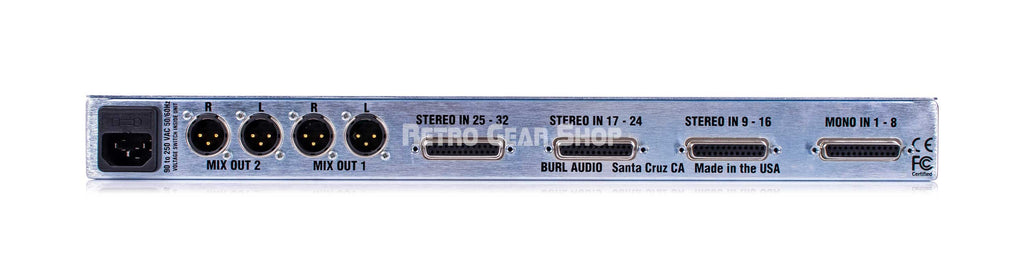 Burl Audio B32 Rear