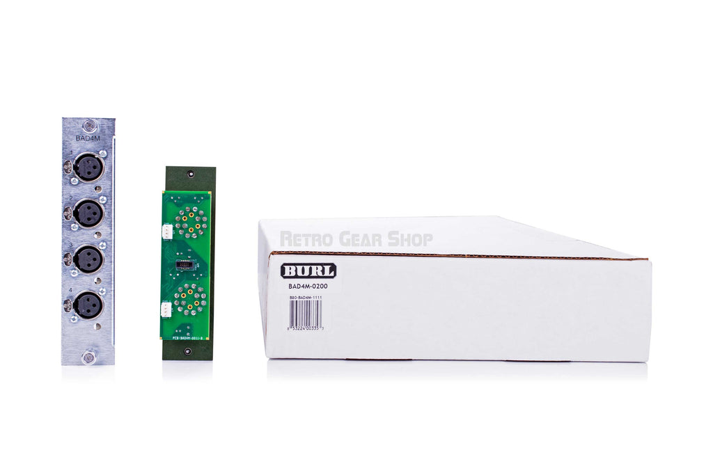 Burl Audio BAD4M 4-Channel ADC Daughter Card for B80 Mothership Rear Box