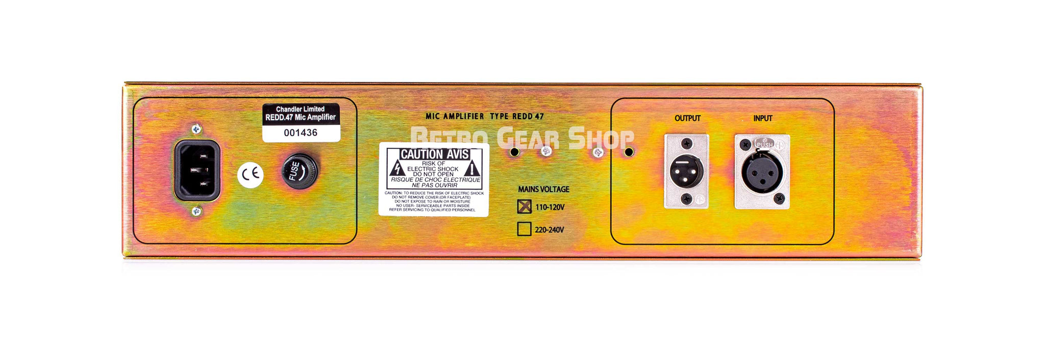 Chandler Limited REDD.47 Preamp Mic Amplifier – Retro Gear Shop