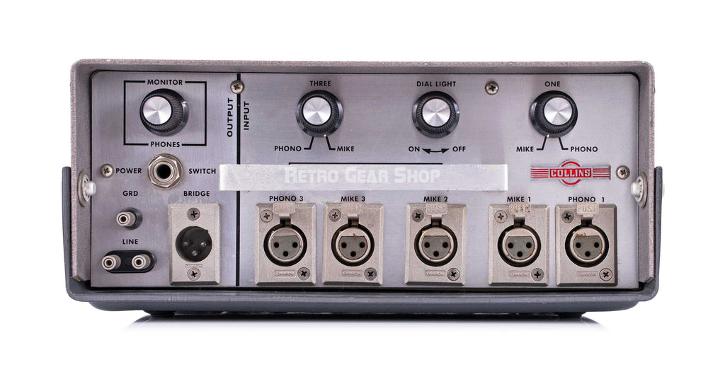 Collins 212H-1 Remote Amplifier Rear