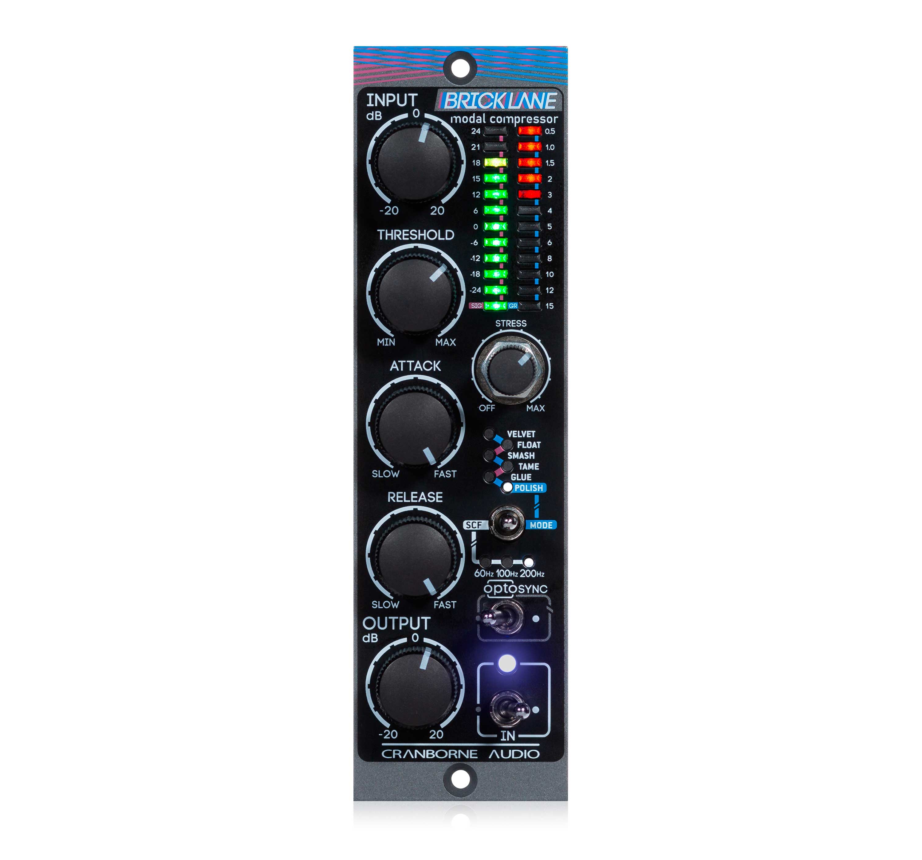 Cranborne Audio Brick Lane 500 Modal PWM Compressor for 500 Series