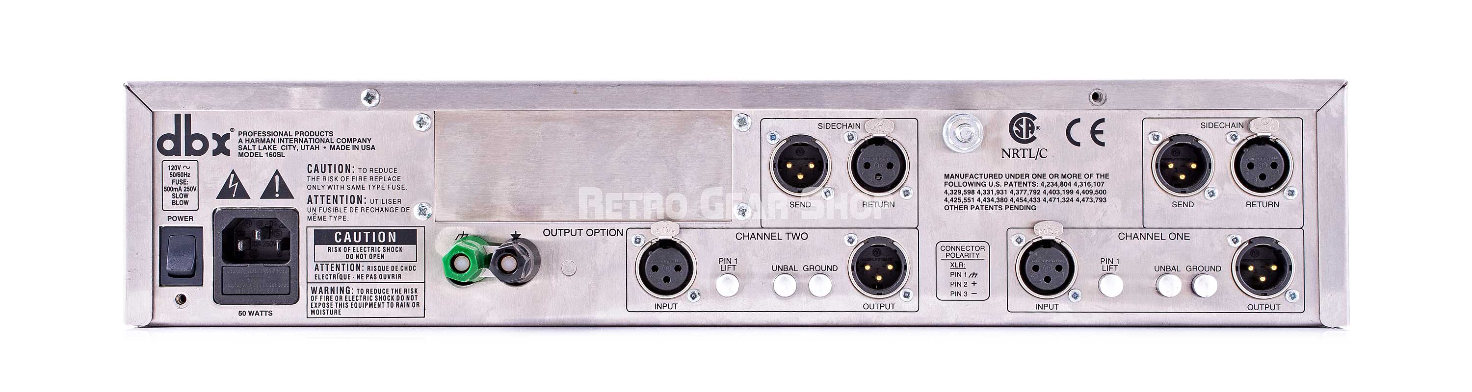 DBX 160SL Stereo Compressor Limiter Blue– Retro Gear Shop