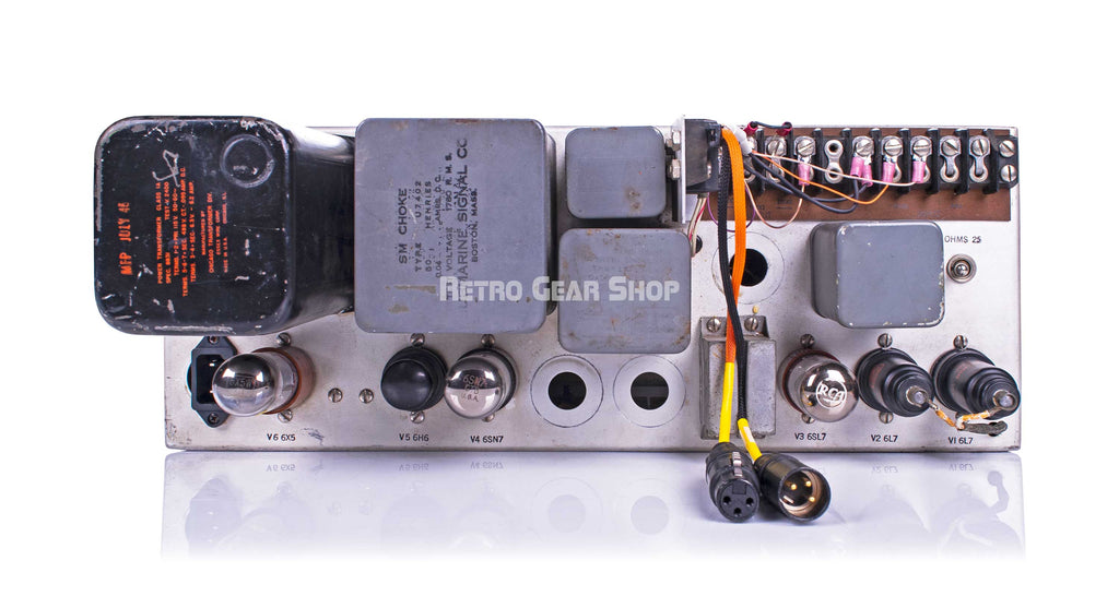 Department of Commerce Arlington Electric Products Regulated Output Amplifier Type CA-1352A CCA-27018 Rear