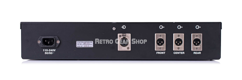 Dynatron Model 255 Rear