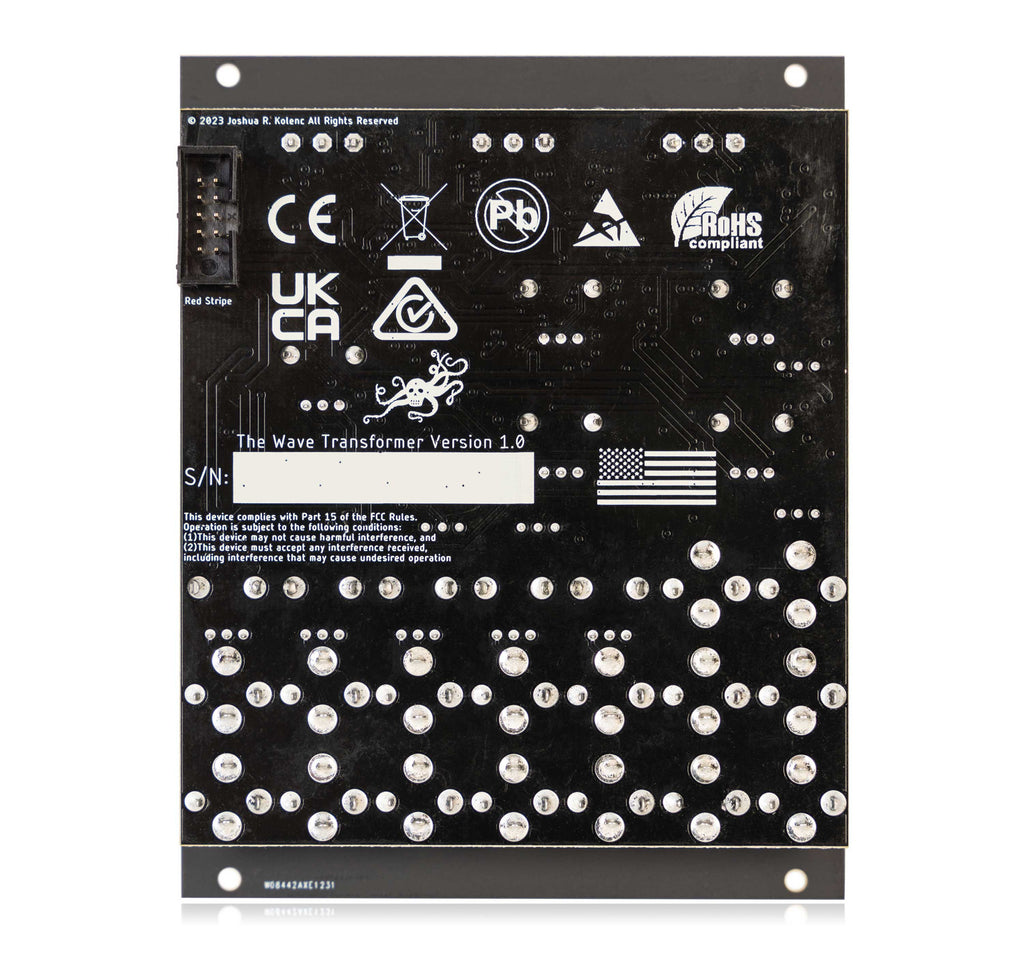 EarthQuaker Devices The Wave Transformer Rear