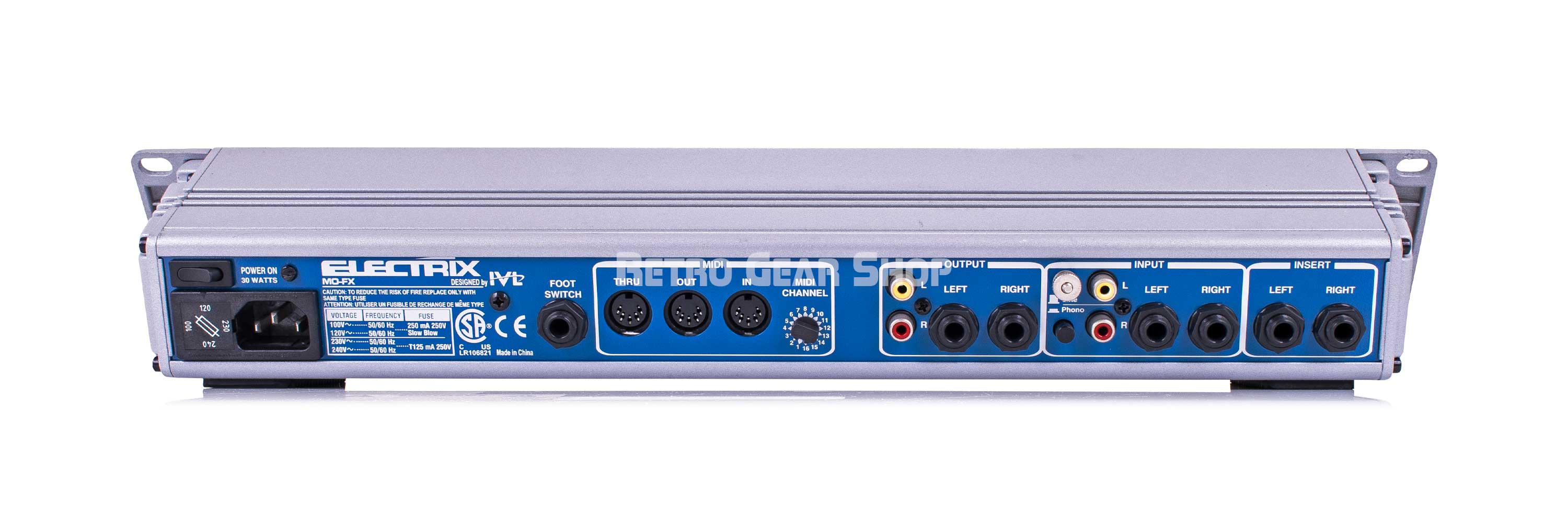 Electrix Mo-FX ステレオ・エフェクター Electrix Mo-Fx Multi-Effects Unit Vintage Rare MoFx Time
