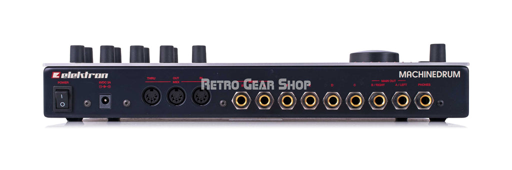 Elektron Machinedrum SPS-1UW+ MKII Rear