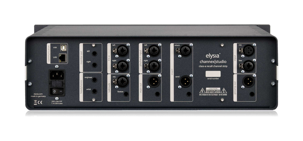 Elysia Channex | Studio Rear