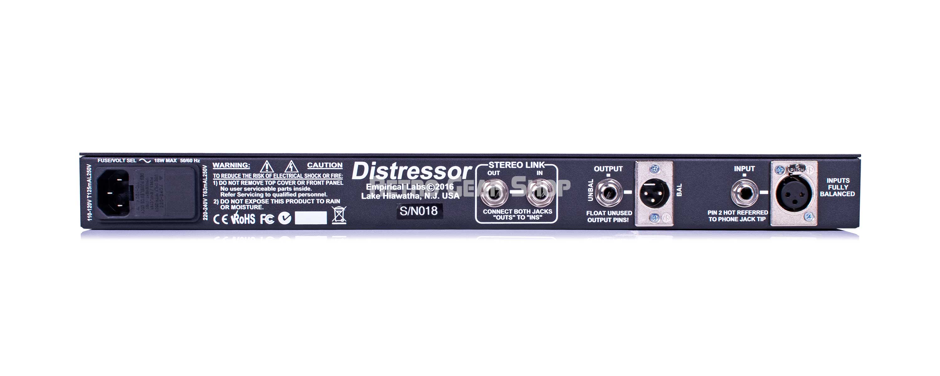 Empirical Labs EL8-XXX Distressor Anniversary Edition Compressor