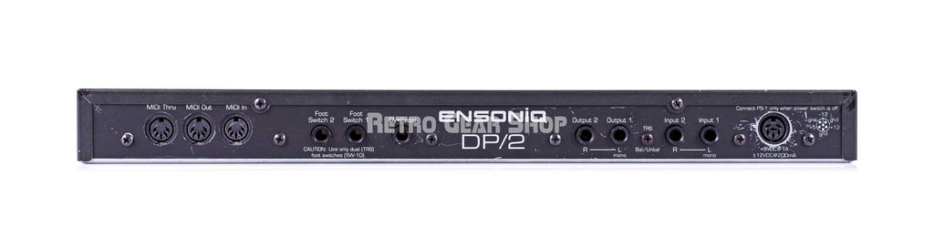 Ensoniq DP/2 Rear