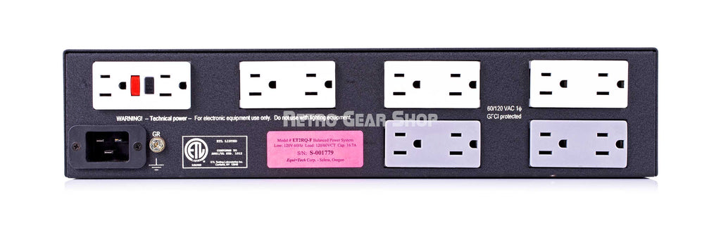 Equi-Tech ET2RQ-F Rear