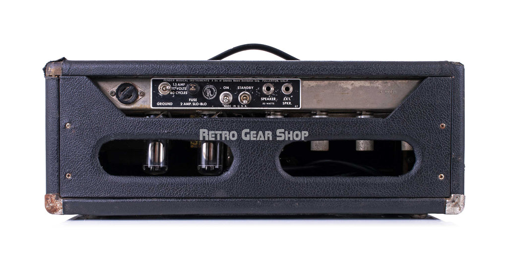 Fender Bassman 1965 Guitar Amp Head Rear