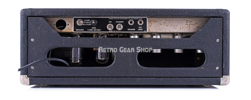 Fender Bassman Head 1965 Rear
