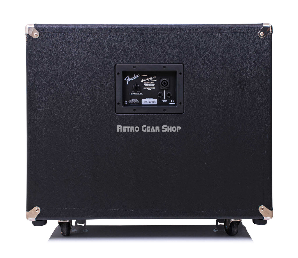 Fender Bassman Neo 115 Bass Cabinet Rear