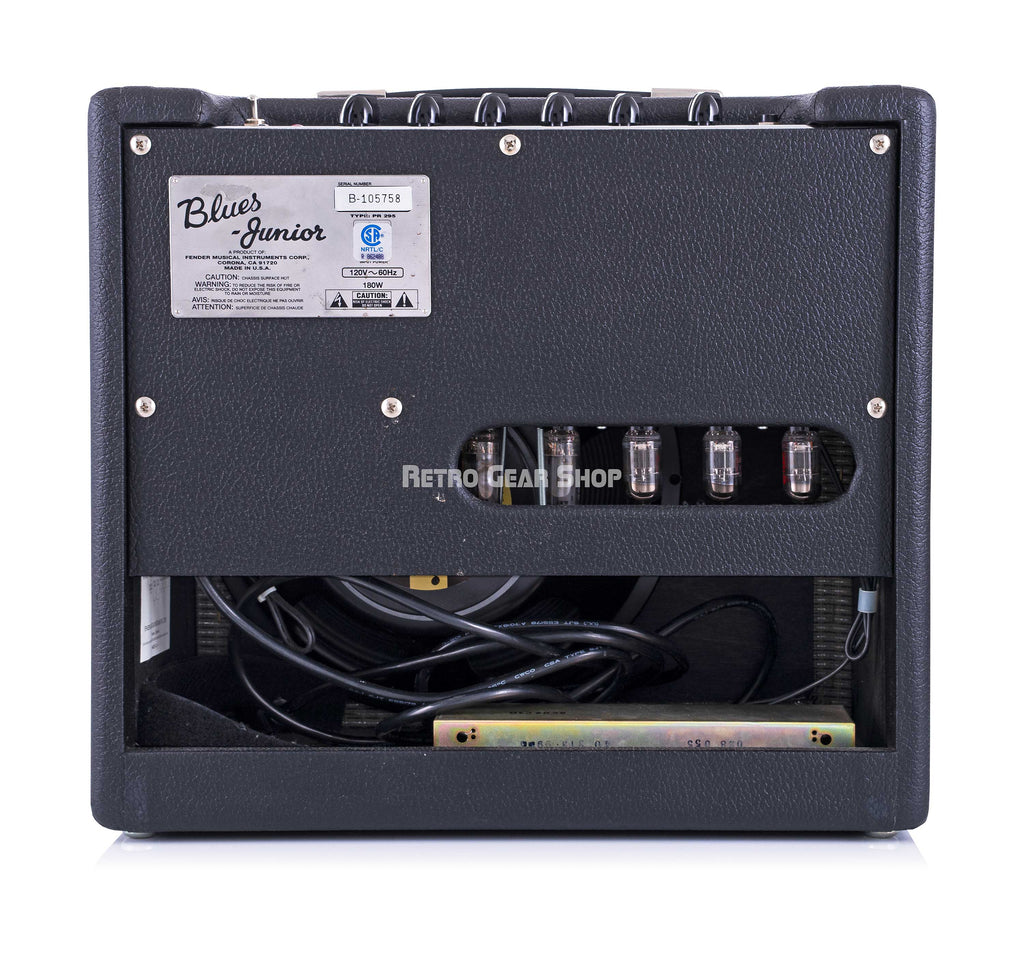 Fender Blues Junior Amplifier Rear