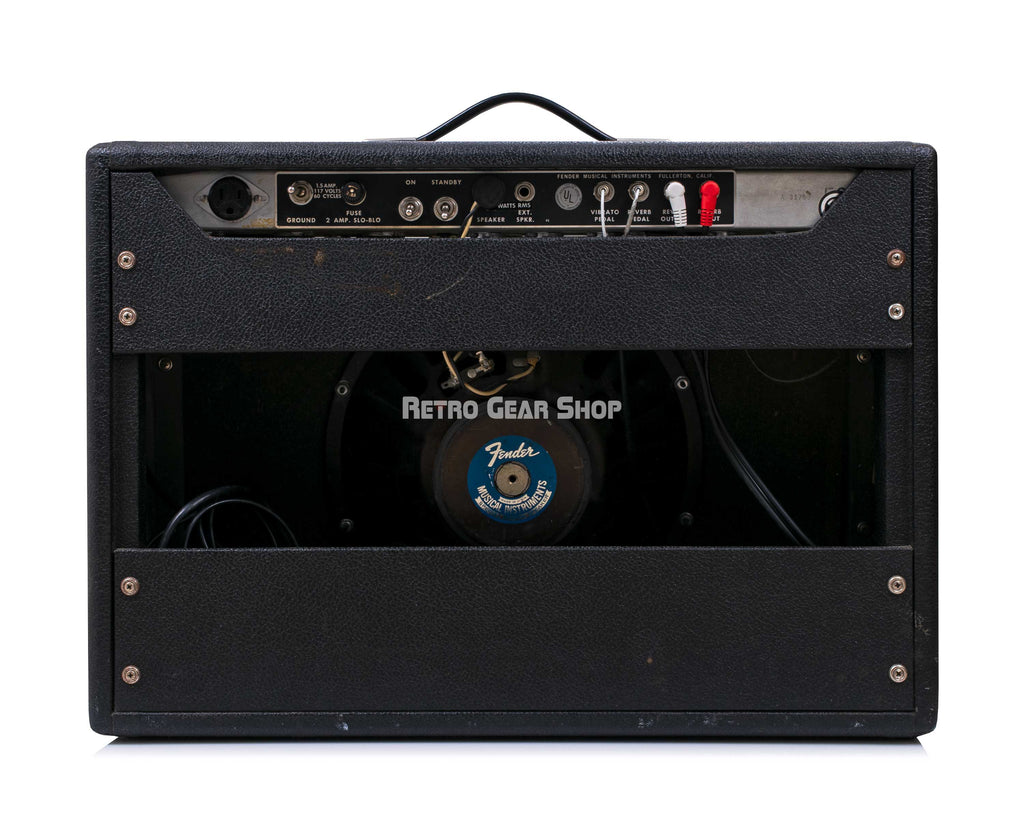 Fender Deluxe Reverb 1969 Vintage Rear