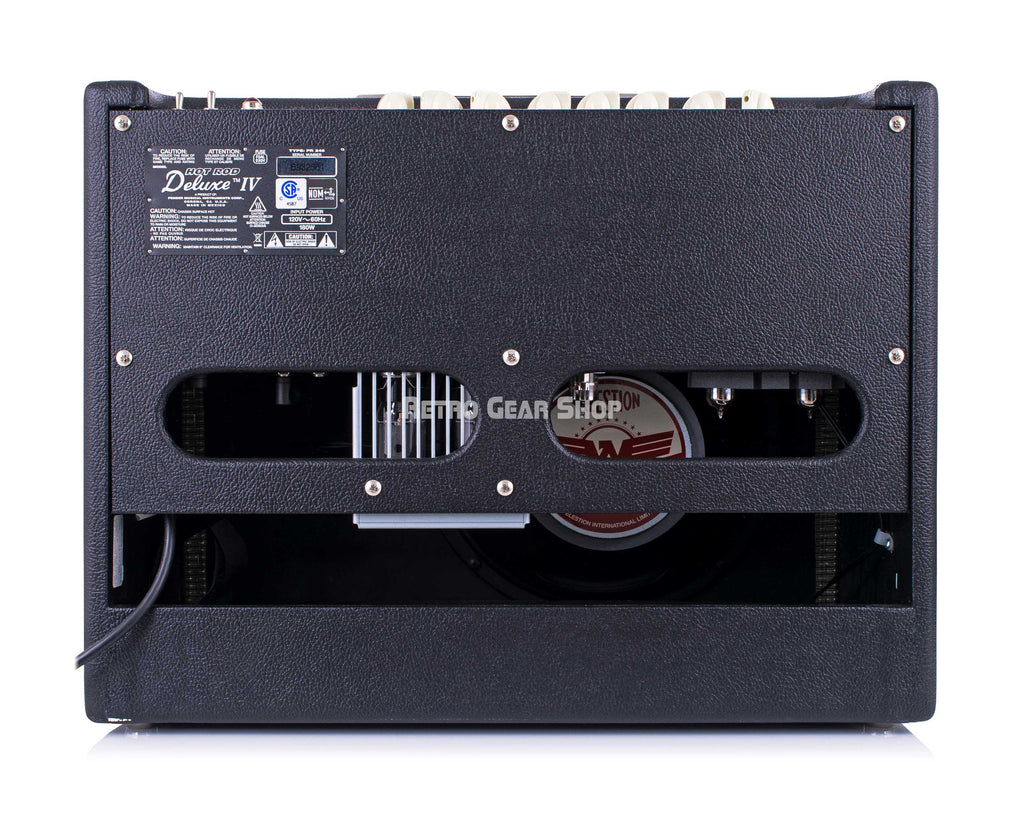 Fender Hot Rod Deluxe IV 1x12" 40-watt Tube Combo Amp Rear