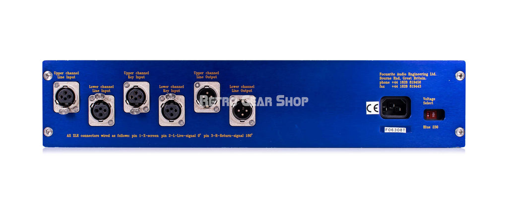 Focusrite Blue 230 Rear