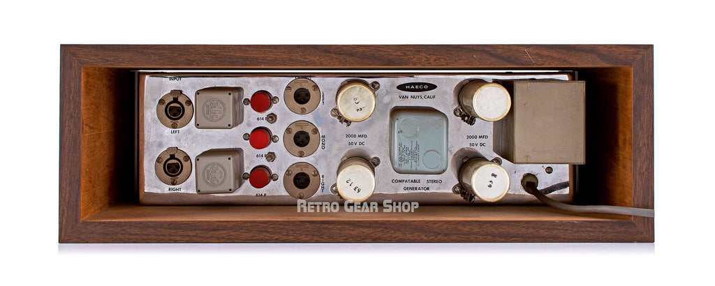 Haeco Audio Engineering CSG Rear