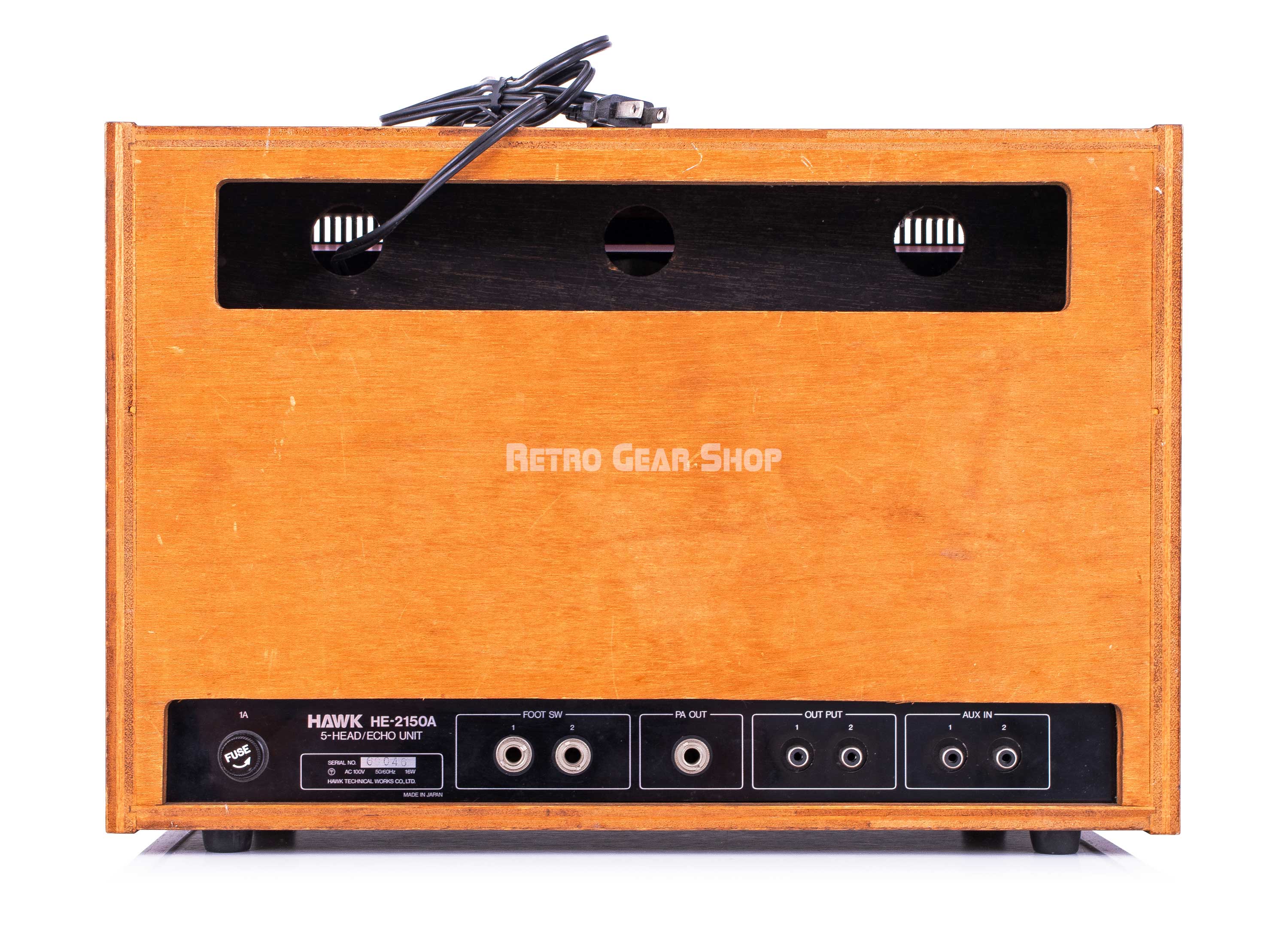 Hawk HE-2150A 5-Head Echo Unit Tape Delay Vintage Rare– Retro Gear