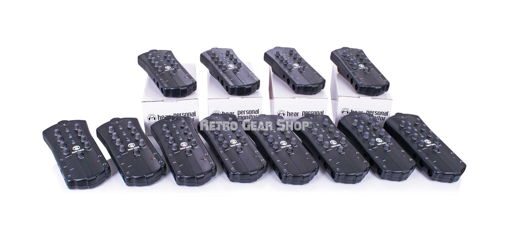 Hear Technologies Hear Back System Heapdhone Monitoring System Hub & Mixer Sets Front