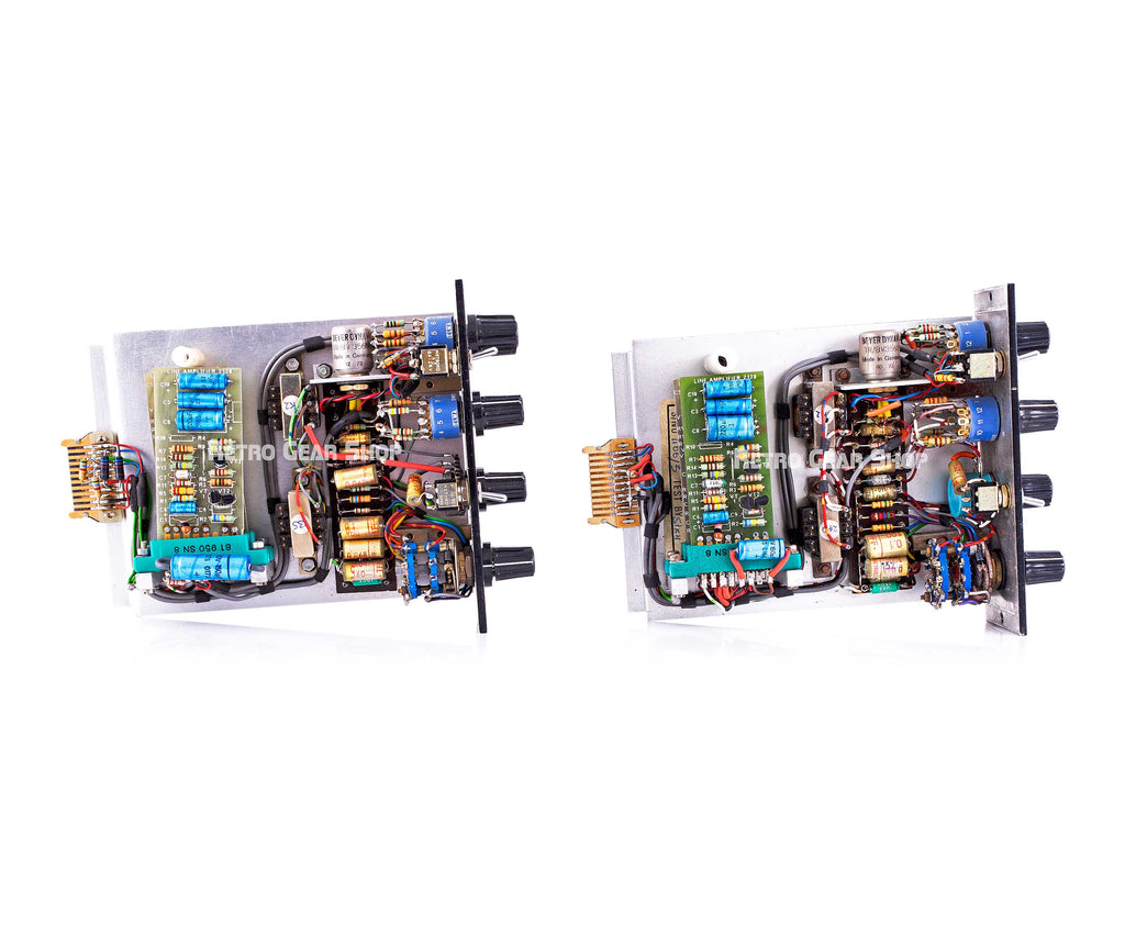 Helios Modules Helios Modules Pair EQ Mic Preamp Vintage Rare Strawberry Studio– Retro ...